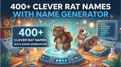 Clever Rat Names With Name Generator