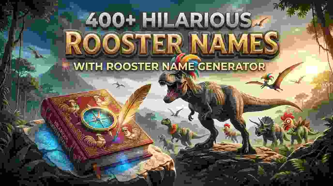 Hilarious Rooster Names With Name Generator