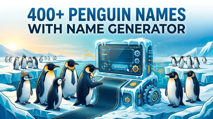 Penguin Names With Name Generator