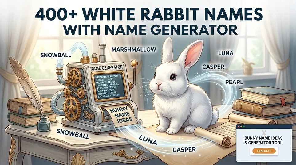 White Rabbit Names With Name Generator