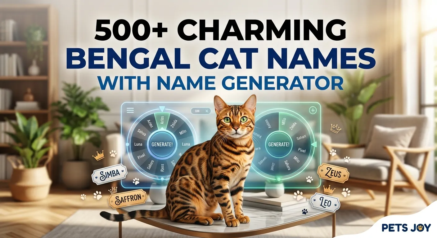 Charming Bengal Cat Names With Name Generator