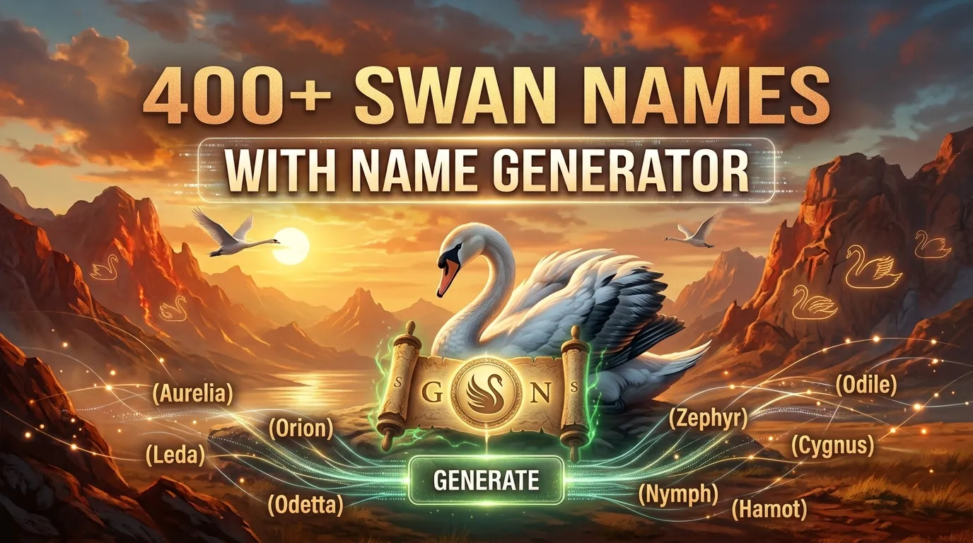 Swan Names With Name Generator